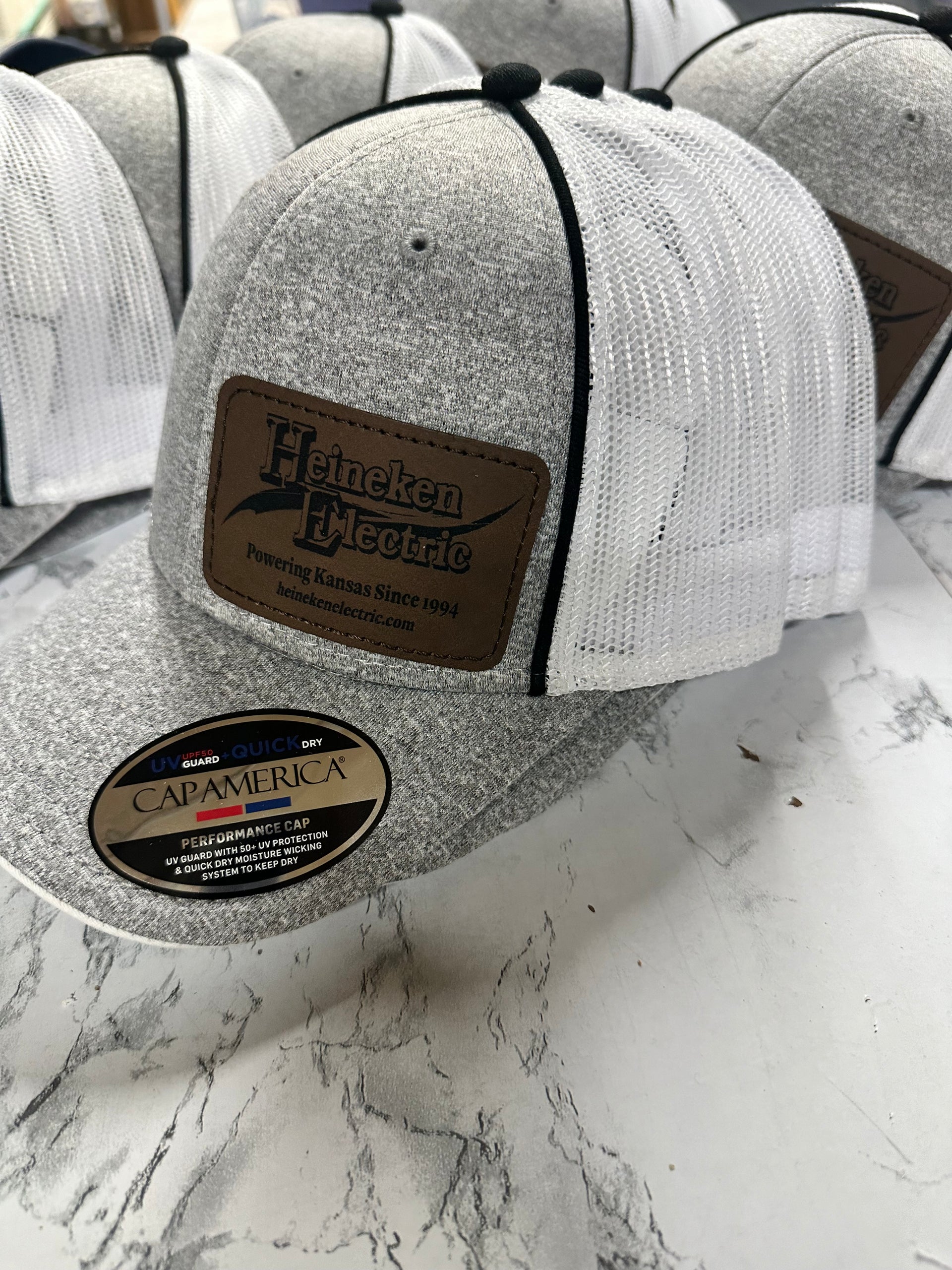 Leather Patch Hats