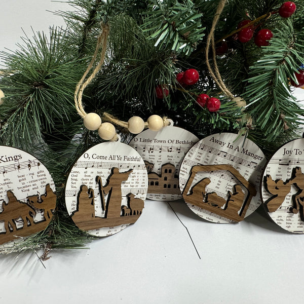 Nativity Ornament Set of 5