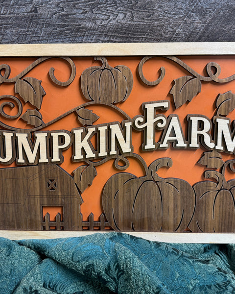 Pumpkin Farm Sign