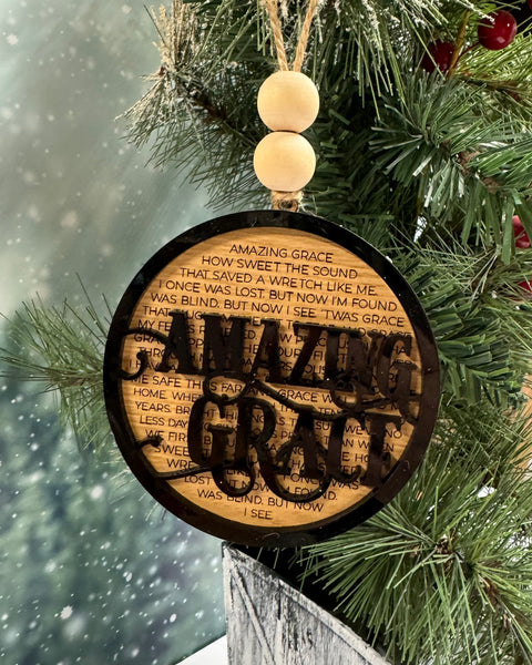 Amazing Grace Ornament