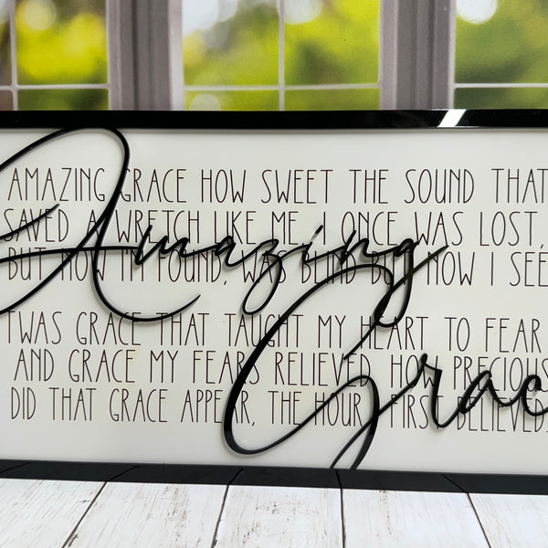 Amazing Grace Sign