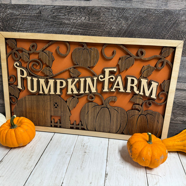 Pumpkin Farm Sign