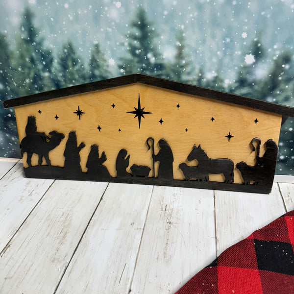 Nativity Shelf Sitter