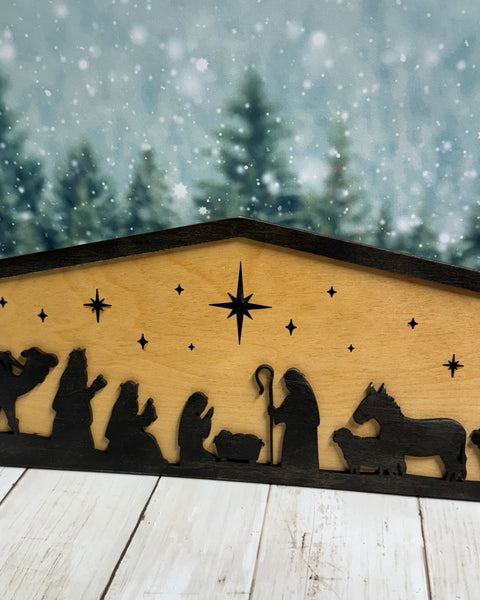 Nativity Shelf Sitter