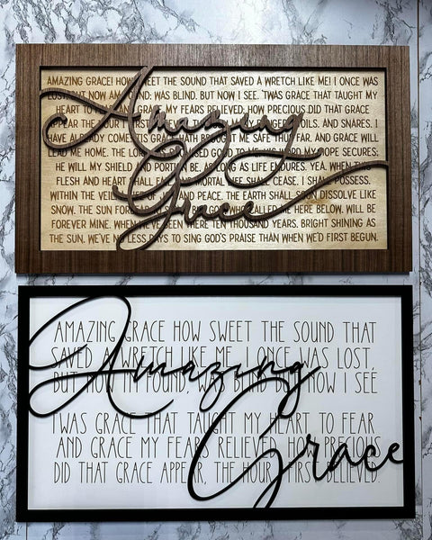 Amazing Grace Sign