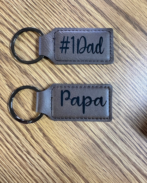 Leather Keychains