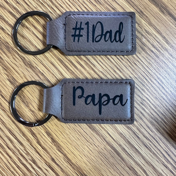 Leather Keychains