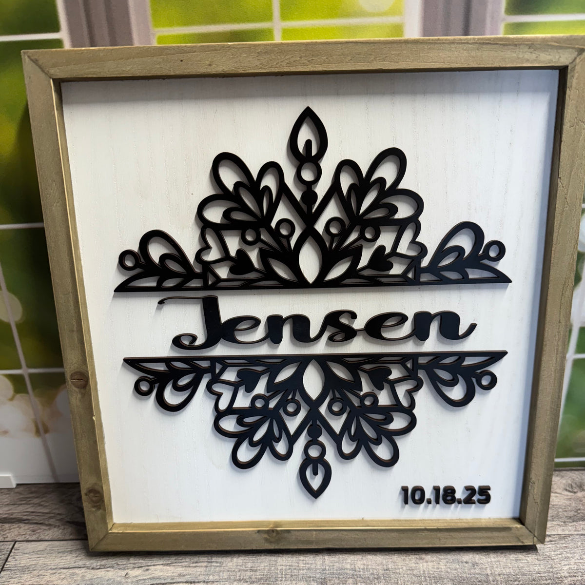 Personalized Wedding Gift Sign