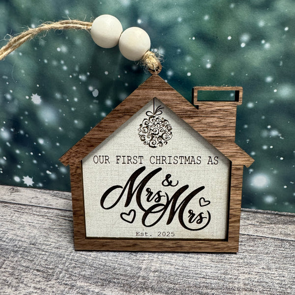 Our First Christmas Ornament